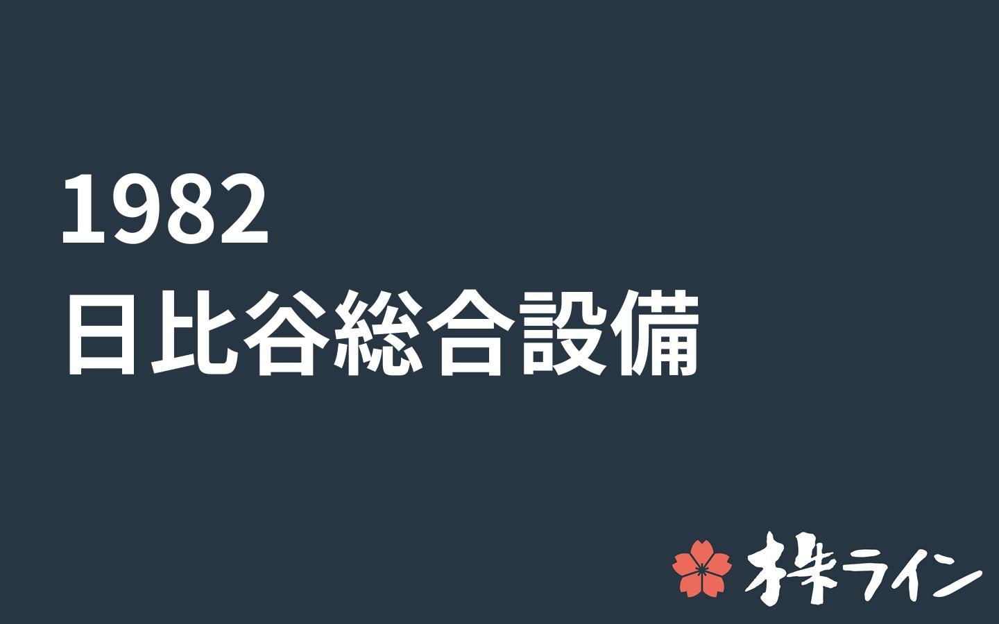 日比谷総合設備 19 株価予想 ツイッター投資家のリアルタイム売買 株ライン